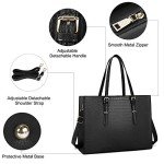 Waterproof Leather Laptop Tote Bag for Women
