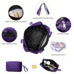 LARVENDER 5-Piece Expandable Hardside Luggage Set