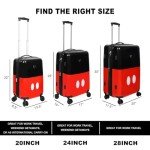Mickey Mouse 5-Piece Classic Luggage Set
