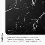 American Tourister Moonlight Black Marble Luggage Set