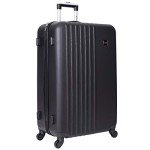Travelers Club Cosmo Black 2-Piece Spinner Set