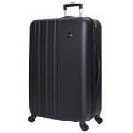 Travelers Club Cosmo Black 2-Piece Spinner Set