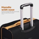 Coolife 5-Piece Expandable Luggage Set with Spinner