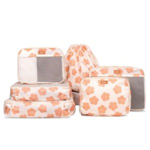 Jadyn Daisy Packing Cubes Set - 6 Pieces