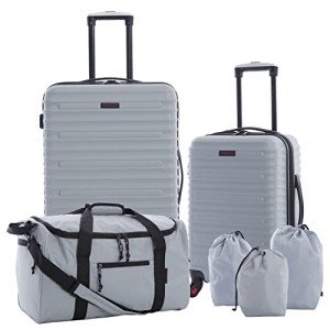 Grey 6-Piece Orion Luggage and Travel Set