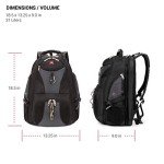 SwissGear 1900 TSA Laptop Backpack - Grey/Black
