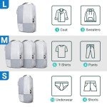 AFK Compression Packing Cubes Set - Grey