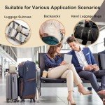 YEEYAA 6-Piece Packing Cube Set for Travel