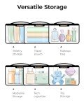 BAGSMART TSA Approved Clear Toiletry Bag for Travel