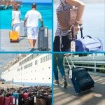 8 Pack Zip Seal Cruise Luggage Tag Holders