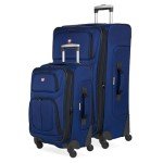 SwissGear Sion Blue Expandable Luggage Set, 2-Piece