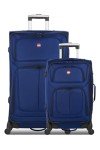 SwissGear Sion Blue Expandable Luggage Set, 2-Piece