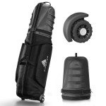 Waterproof Golf Travel Bag with Wheels and Handle