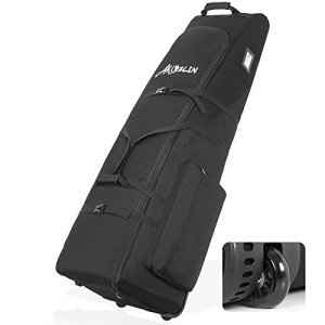 Waterproof Golf Travel Case with Wheels, Foldable