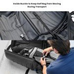 Birdie Barn Golf Travel Bag with Hard Case