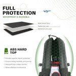 UNIHIMAL Heavy Duty Golf Travel Bag with Wheels