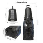 Birdie Barn Golf Travel Bag with Hard Case