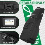 Waterproof Golf Travel Case with Wheels, Foldable
