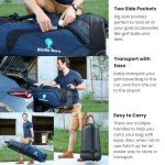 Birdie Barn Golf Travel Bag with Hard Case