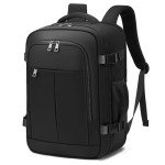 Suncle Water-Resistant Travel Laptop Backpack, Black