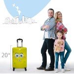 SpongeBob 20-Inch Hard-Sided Kids Rolling Luggage