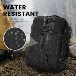 Suncle Water-Resistant Travel Laptop Backpack, Black