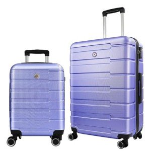 HOUAGI 2-Piece Lightweight Hardside Luggage Set