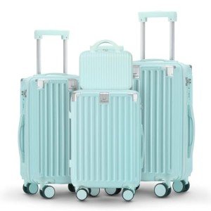 TIYFIY Lightweight Hardshell Luggage Set - Blue