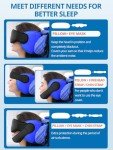 Travel Pillow with Eye Mask and Chin Strap