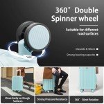 TIYFIY Lightweight Hardshell Luggage Set - Blue