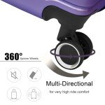 HOUAGI 2-Piece Lightweight Hardside Luggage Set