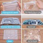 12 Pack Vacuum Storage Bags with Electric Pump