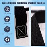 8-Pack Large Water-Resistant Moving Bags with Handles