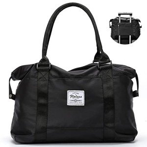 Women's Travel Gym Tote Bag with Wet Pocket
