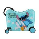 Disney Stitch Chill Vibes Kids Ride-On Suitcase