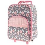 Stephen Joseph Charcoal Flower Kids' Luggage