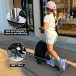 Kids' Scooter Luggage with LED Wheels