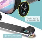 Kids' Scooter Luggage with LED Wheels