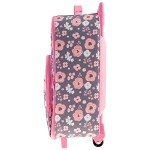 Stephen Joseph Charcoal Flower Kids' Luggage