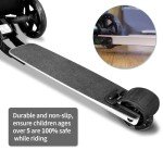 Kids' Scooter Luggage with LED Wheels