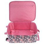 Stephen Joseph Charcoal Flower Kids' Luggage