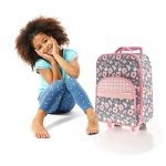 Stephen Joseph Charcoal Flower Kids' Luggage