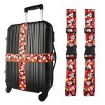 Disney Mickey & Minnie Adjustable Luggage Strap Set