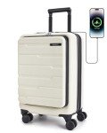 BAGSMART 20" Expandable Airline Approved Carry-On Luggage