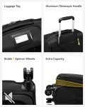 LUGGEX 21-Inch Expandable Soft Side Carry-On