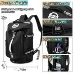 Multi-Functional Gym Duffle Backpack with Shoe Compartment