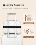 LUGGEX Lightweight 2-Piece Carry-On Luggage Set