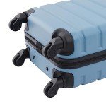 Wrangler 20" Blue Hardside Spinner Luggage