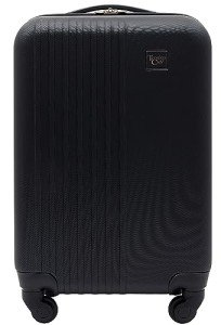 Travelers Club Cosmo 20-Inch Black Spinner Luggage