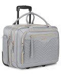 Light Flight 17.3-Inch Rolling Laptop Bag - Grey